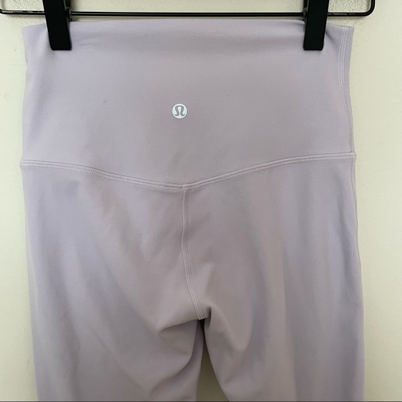 Lululemon Align buttery-soft Nulu™ Crop *21" Lavender Dew Size 4 - Picture 6 of 12